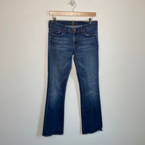7 FOR ALL MANKIND | Tall Bootcut Blue Jean | 28